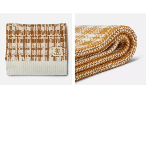 Timberland Plaid Scarf Buffalo Shawl Soft-Long Scarf One Size 10"x65" Unisex NWT - Picture 1 of 4
